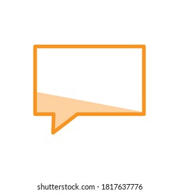 Illustration Vector graphic of bubble speech icon. Fit for chatting, conversation, discussion, dialogue etc.