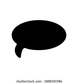 Illustration Vector graphic of bubble speech icon