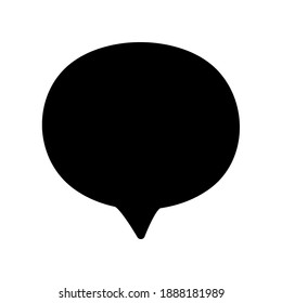 Illustration Vector graphic of bubble speech icon