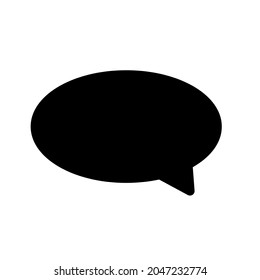 Vektorgrafik der Illustration, Symbol für Bubble Speech