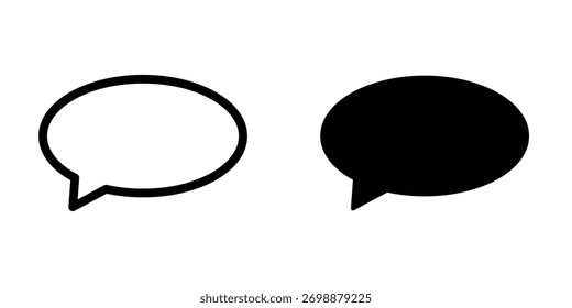 Vector de ilustración Gráfico de Plantilla de diseño de icono de discurso de burbuja