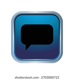 Illustration Vector Graphic of Bubble Speech icon design template