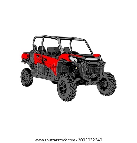 Illustration Vector Graphic of Buggy Car