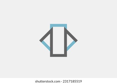 Ilustración vectorial gráfico de construcción y flecha hacia arriba. Bueno para el logotipo