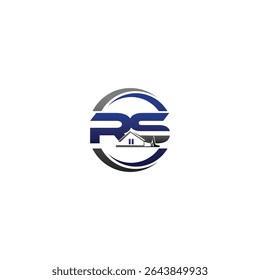 Ilustración Vector gráfico de renovación de edificios, construcción y concepto de reparación del hogar diseño de logotipo de diseño de logotipo de Plantilla edificio y carretera, camino, ciudad, torre, construcción, símbolo, ícono, Vector, idea