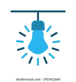 Illustration Vector graphic of  bulb icon