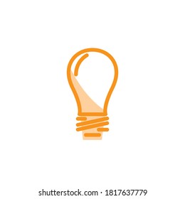 Illustration Vector graphic of bulb lamp icon. Fit for inspiration, think, idea, creative, technology, innovation, light bulb etc.