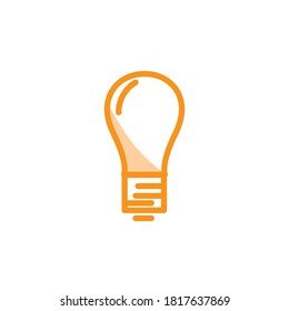 Illustration Vector graphic of bulb lamp icon. Fit for inspiration, think, idea, creative, technology, innovation, light bulb etc.