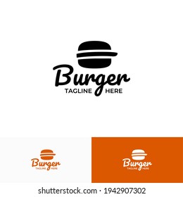 illustration vector graphic of burger logo, pizza, hot dog, for business logo design