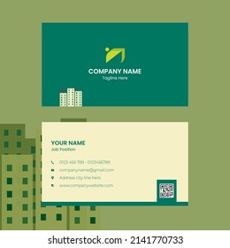 illustration vector graphic of business card style modern nice for identity person and company