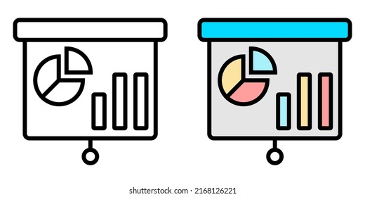 Illustration Vector Graphic of Business, chart, finance Icon