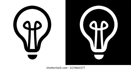 Illustration Vector Graphic of business creative, lamp idea, light bulb icon