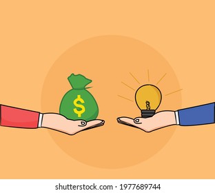 illustration vector graphic of bussines