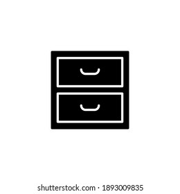 Illustration Vector graphic of  cabinet icon