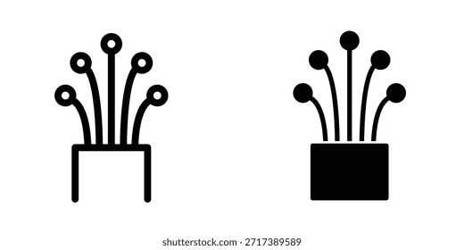 Ilustración Vector Gráfico de Plantilla de diseño de iconos de cable