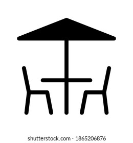 Illustration Vector graphic of cafe icon