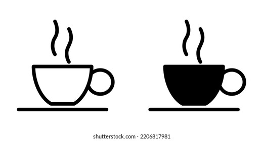 Illustration Vector graphic of cafe icon. Fit for coffee, restaurant, leisure etc.