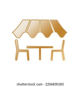 Illustration Vector graphic of cafe icon. Fit for coffee, restaurant, leisure etc.