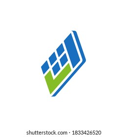 illustration vector graphic of calculator check logo or icon