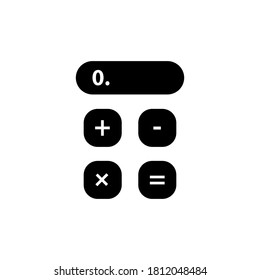 Illustration Vector graphic of calculator icon