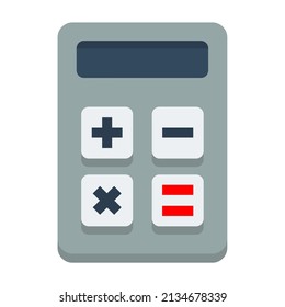 Illustration Vector Graphic of Calculator Icon.