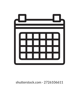 Ilustración Vector gráfico de Calendario Fecha Recordatorio Icono