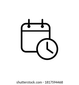 
Illustration Vector graphic of  calendar icon