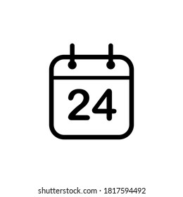 
Illustration Vector graphic of  calendar icon