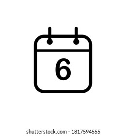 
Illustration Vector graphic of  calendar icon