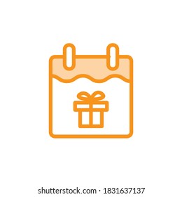Illustration Vektorgrafik des Kalendersymbol. Geeignet für Agenda, Erinnerung, Bewerbung, Erinnerung etc.
