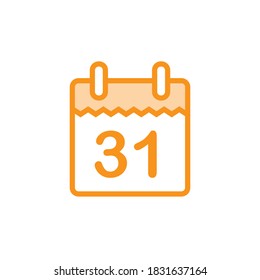 Illustration Vector graphic of calendar icon. Fit for agenda, remember, application, reminder etc.