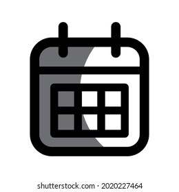 Vektorgrafik der Illustration des Kalendersymbol