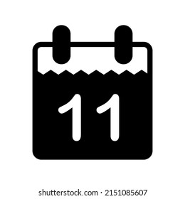Illustration Vector graphic of Calendar icon template
