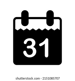 Illustration Vector graphic of Calendar icon template