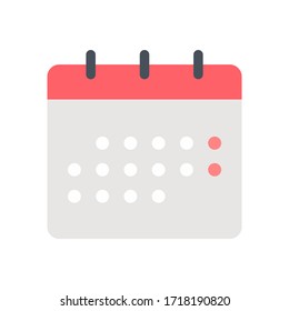 Illustration vector graphic of calender date agenda icon