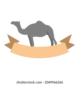 Gráfico vectorial de ilustración del logotipo del camello. Perfecto para la compañía tecnológica