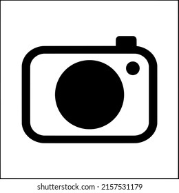 Illustration vector graphic of camera, good for icon, logo etc