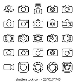 Illustration Vector Graphic of Camera icon