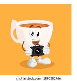 Illustration vector graphic of with camera poses. Perfect for card, poster, banner, etc.