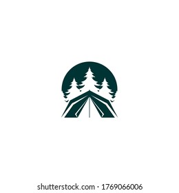 Illustration Vector Graphic of Camp Logo. Perfect to use for Recreation or Outdoor Camping Company