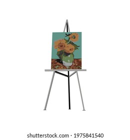 Illustration Vector graphic of canvas logo