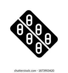 Illustration Vector graphic of capsule icon