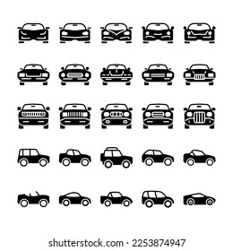 Illustration Vector Graphic of Car icon