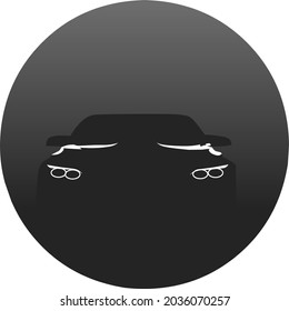 Illustration vector graphic of Car silhouette, perfect of logo, slogan, symbol, market, and Logo workshop