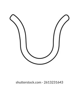 Illustration vector graphic of cardiovascular system vessel line icon