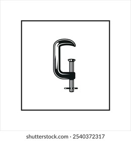 Illustration vector graphic of carpenter tools icon