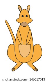 illustration vector graphic of cartoon animal