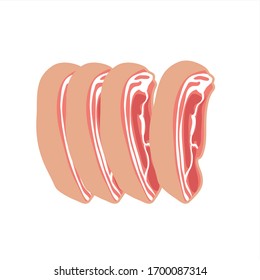illustration vector graphic of cartoon beef
