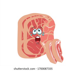 illustration vector graphic of cartoon beef