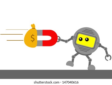 illustration vector graphic cartoon character of business activity